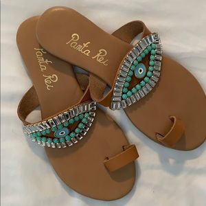 Greek leather sandals